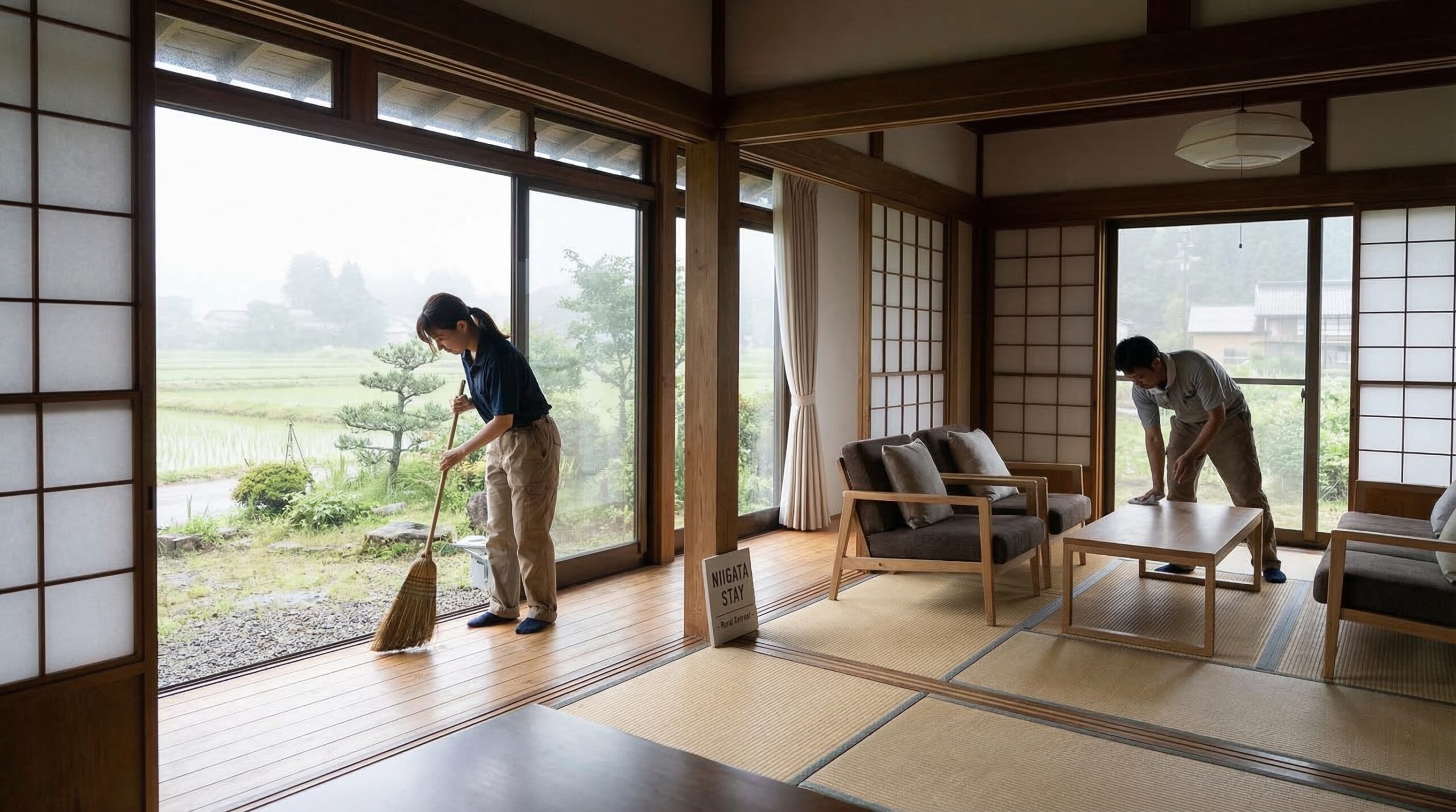 地方の古民家宿泊施設
