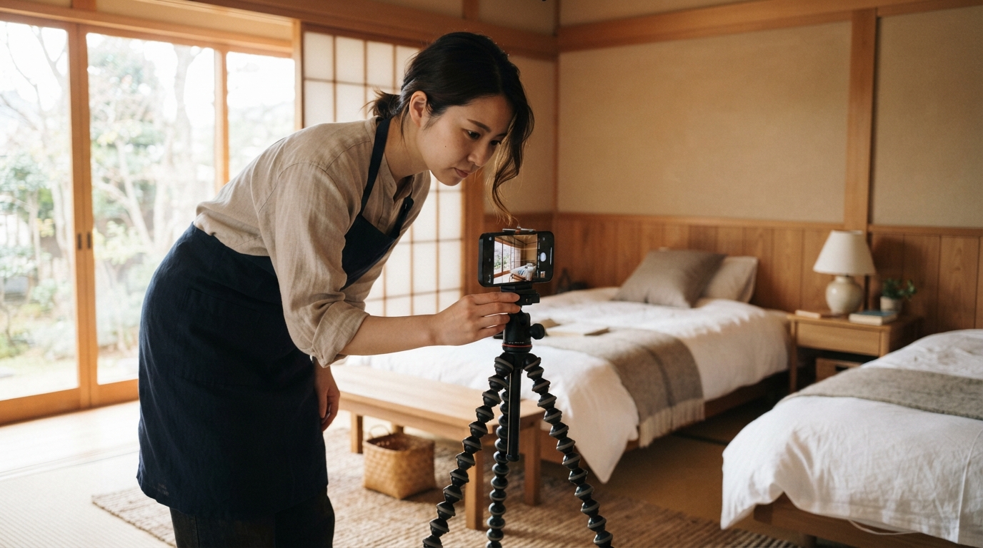 予約率は「写真」で決まる―民泊物件の写真戦略と撮影のポイント
