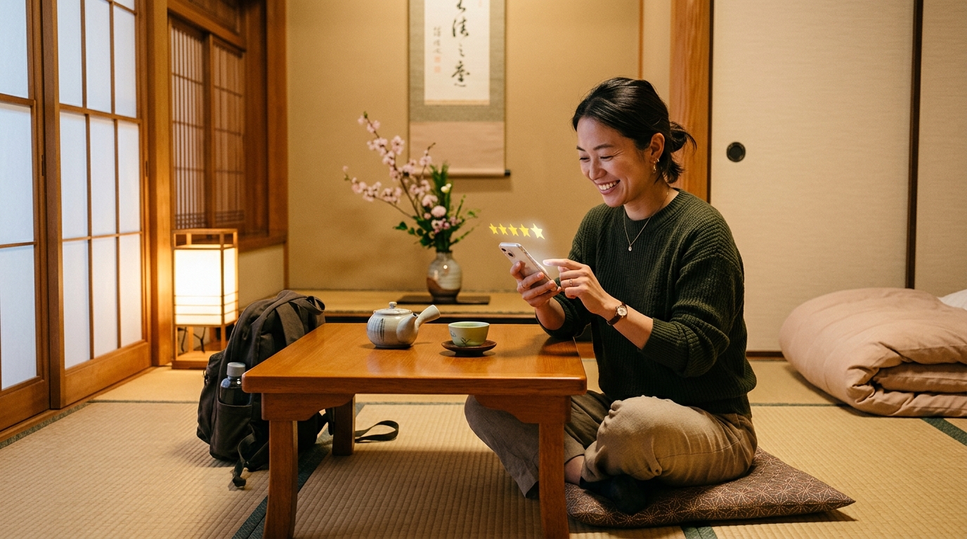 低評価レビューを放置するな。民泊オーナーのための「口コミ返信術」完全ガイド