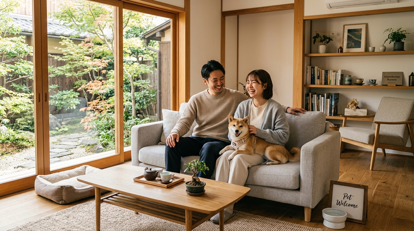高単価・高稼働を実現する「ペット同伴可」民泊の作り方―必須設備・内装選び・トラブル対策の完全ガイド