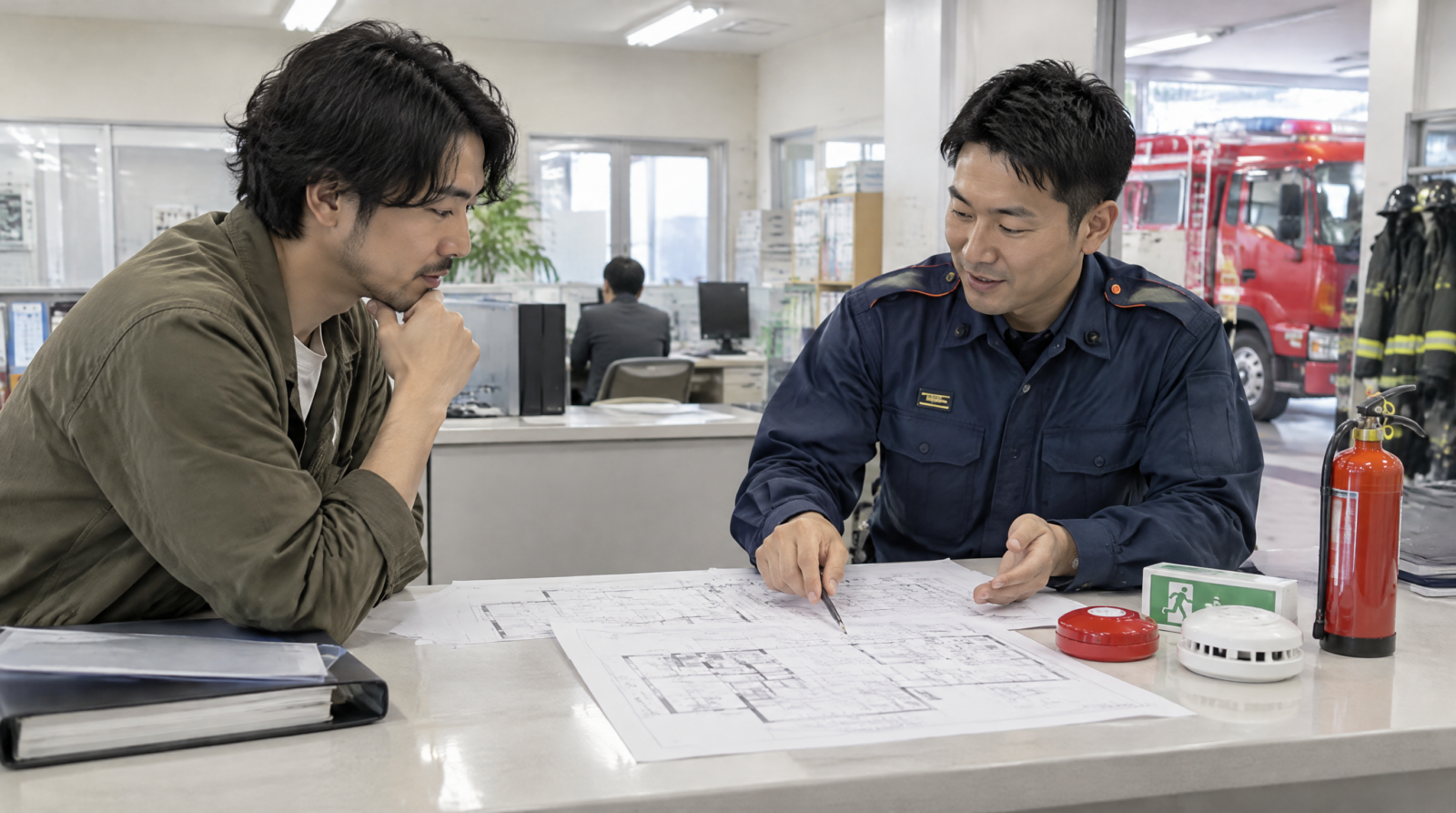 内装が終わってから「営業できません」と言われる前に！民泊・旅館業開業前の消防署事前相談が工事費と工期を守る唯一の方法