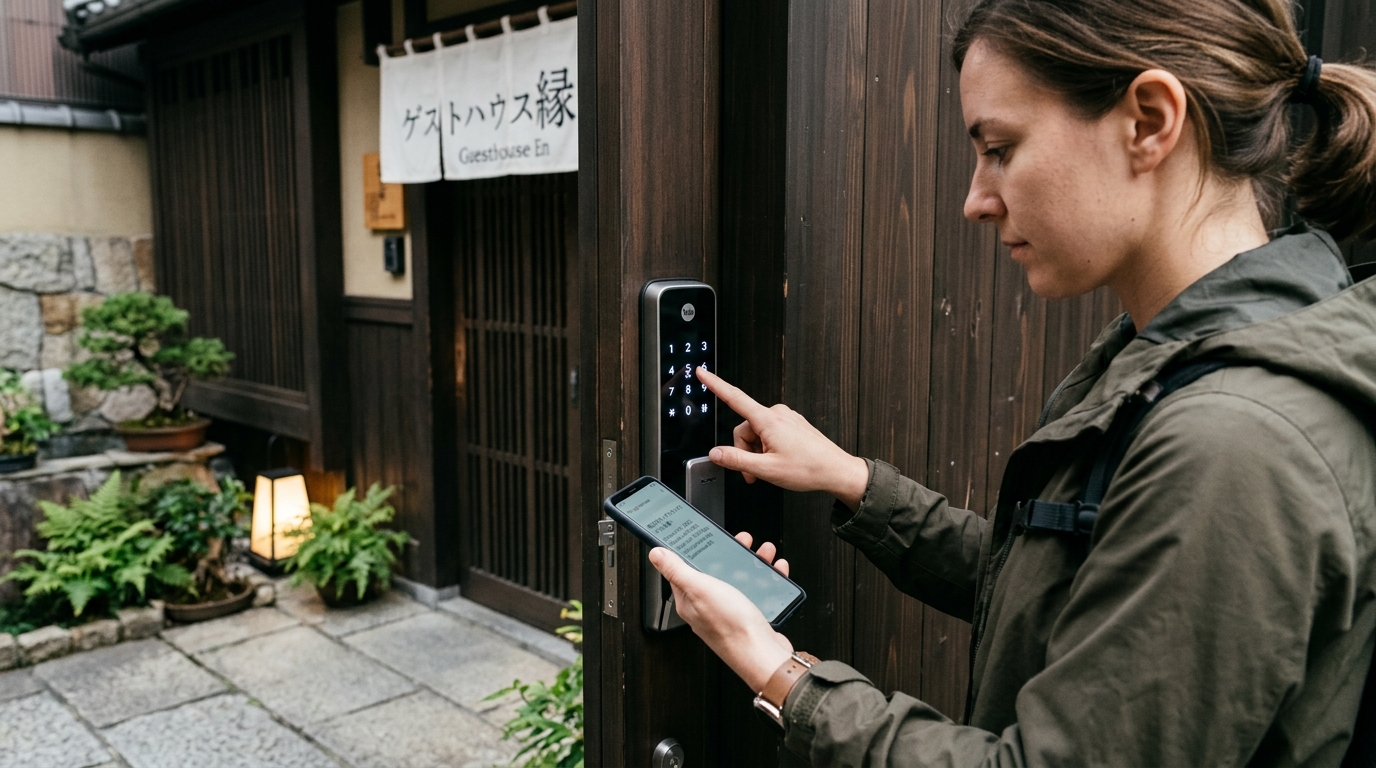 固定暗証番号の使い回しは危険！PMS×スマートロック連携で「ワンタイム暗証番号」を自動発行する仕組みと導入手順