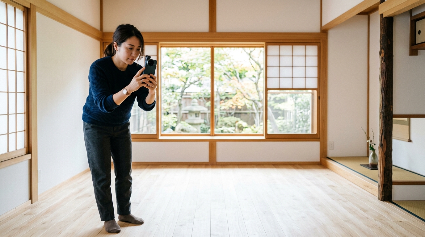家具が届く前から予約を取る！AIバーチャルステージングで空室写真を魅力的なリスティング写真に変える実務ガイド