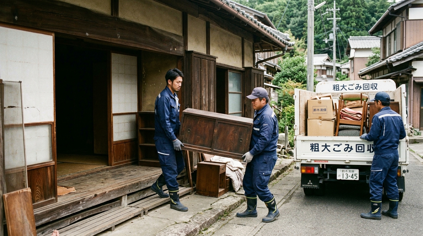 民泊化の最初の壁「残置物」をどう越えるか「空き家家財道具等片付け補助金」活用の実務プロセス