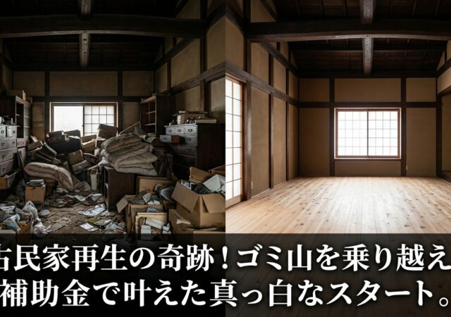 民泊化の最初の壁「残置物」をどう越えるか「空き家家財道具等片付け補助金」活用の実務プロセス