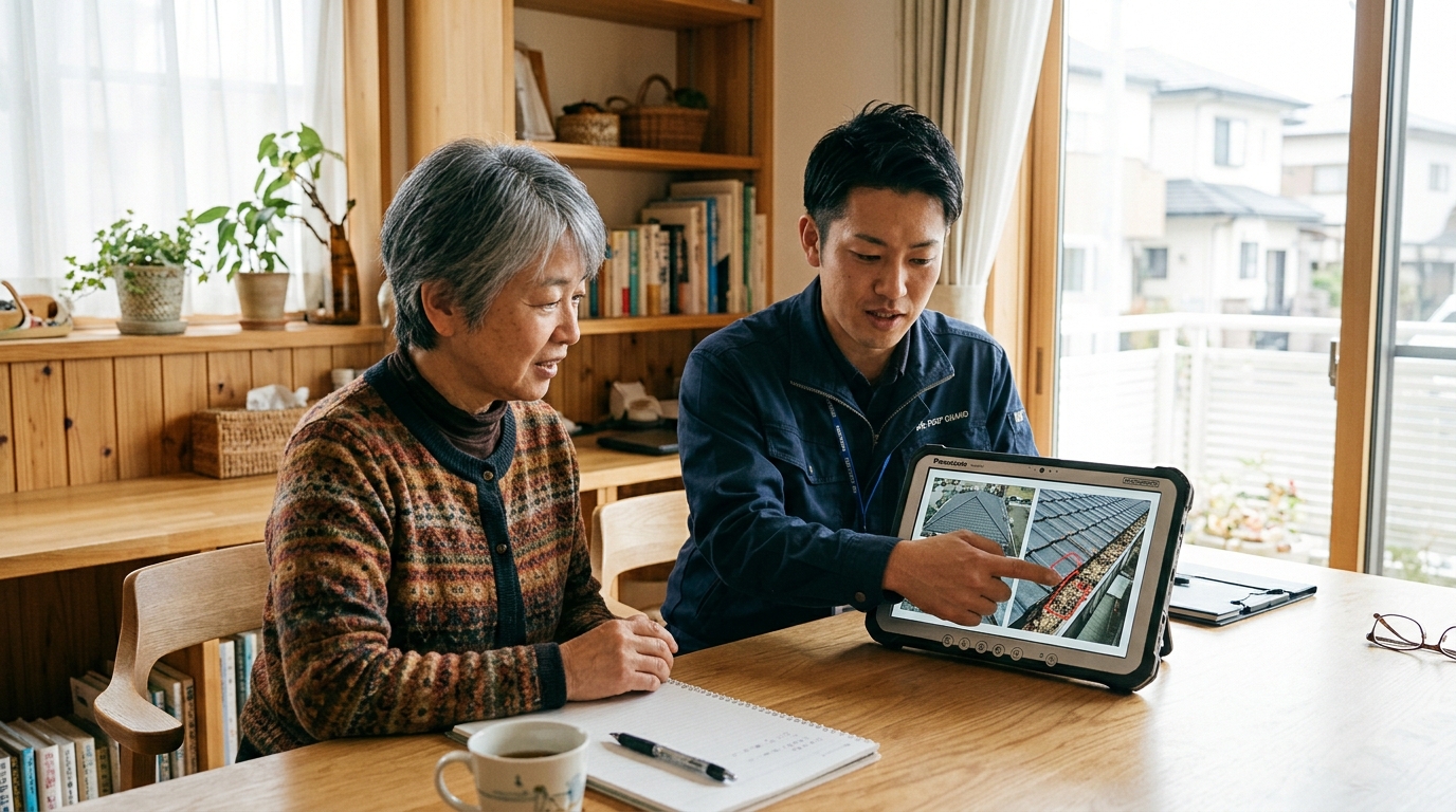 足場不要で安全・迅速に！秋のうちに済ませたい「ドローン屋根・雨樋点検」で冬の水漏れを防ぐ
