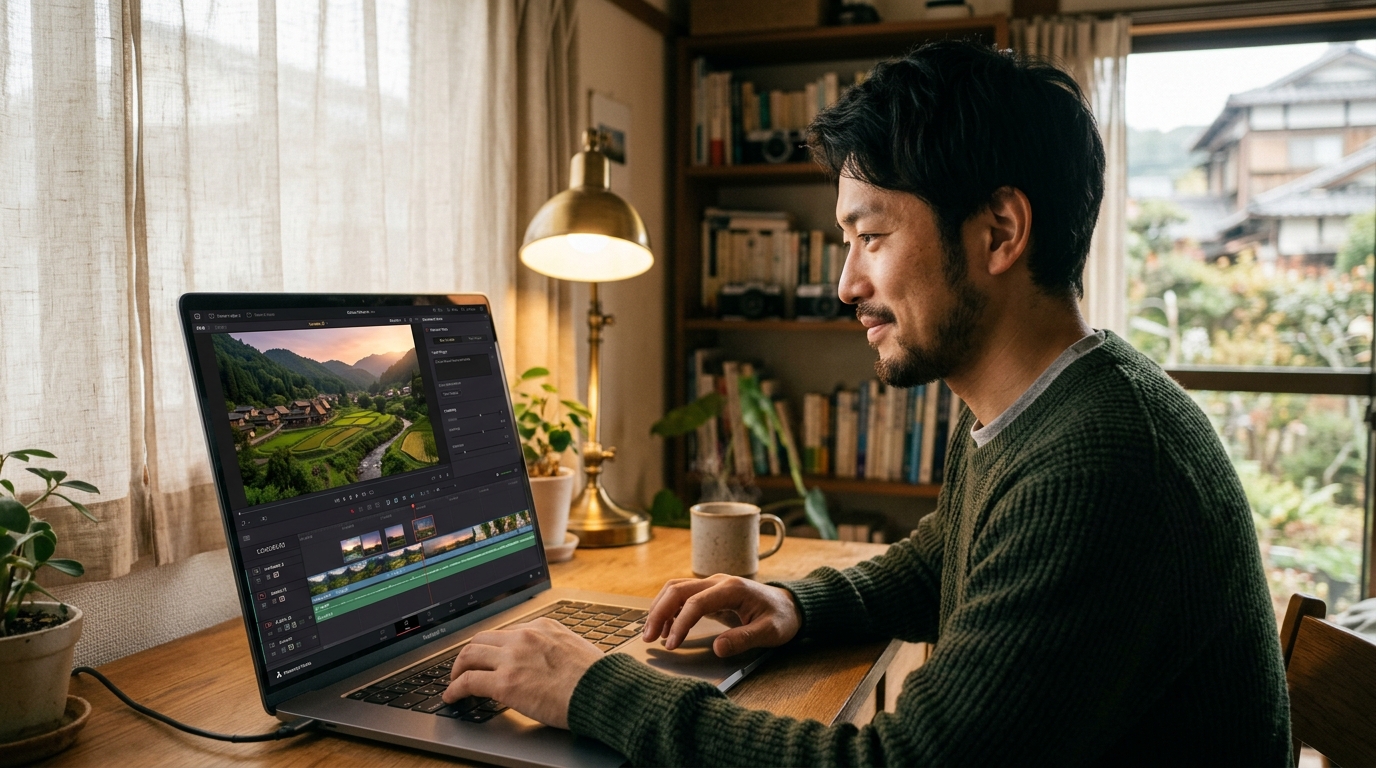 スマホで撮った地元の風景が「映画のワンシーン」に！動画生成AI「Runway」で作るシネマティックなPR動画の実践ガイド