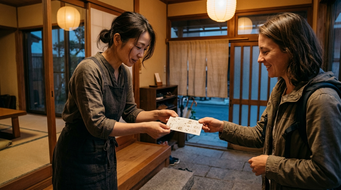 弥彦菊まつりの季節に「早朝の静けさ」を売る。渋滞を避けた神社参拝と地元の朝ごはんで選ばれる秋の宿づくり