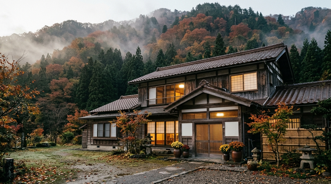 弥彦菊まつりの季節に「早朝の静けさ」を売る。渋滞を避けた神社参拝と地元の朝ごはんで選ばれる秋の宿づくり