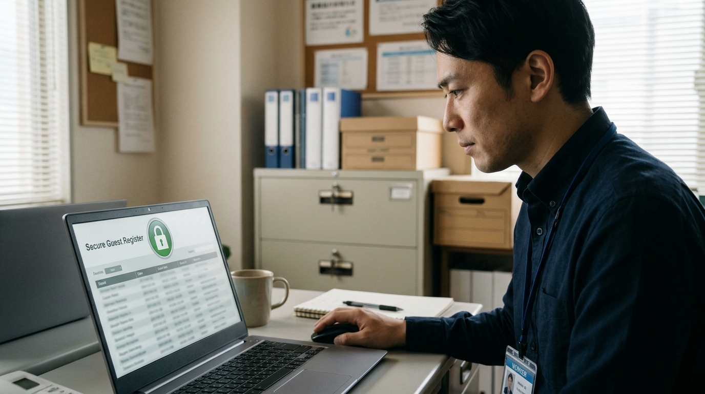 無人でも法律は守れる？インバウンド対応「タブレット型パスポート読み取り」で本人確認と鍵の発行をつなぐ方法