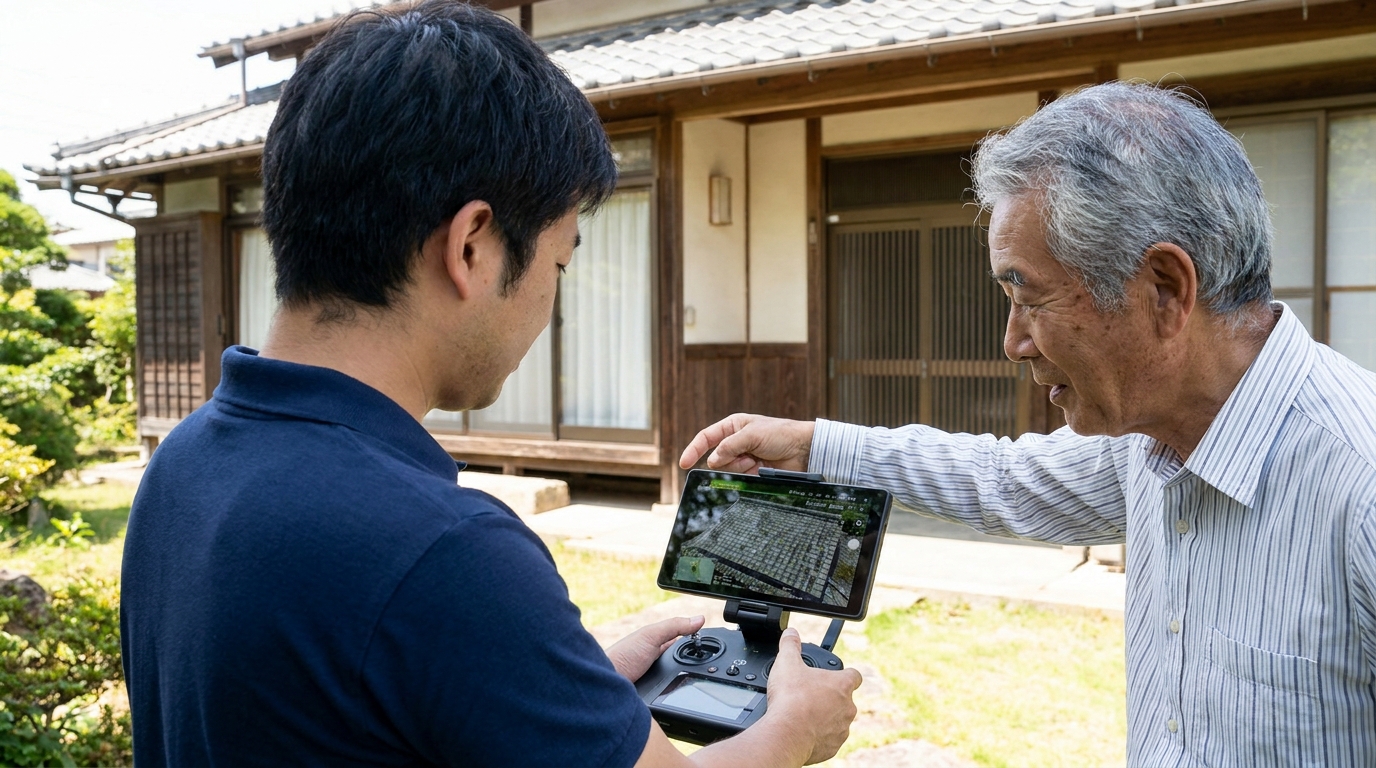 ドローン建物点検調査