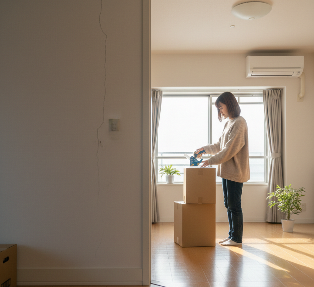 アパートのリペアは新潟市でフローリングリペアのSAT