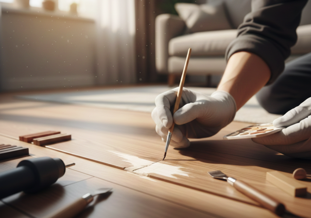 新潟市でフローリングリペアはSAT