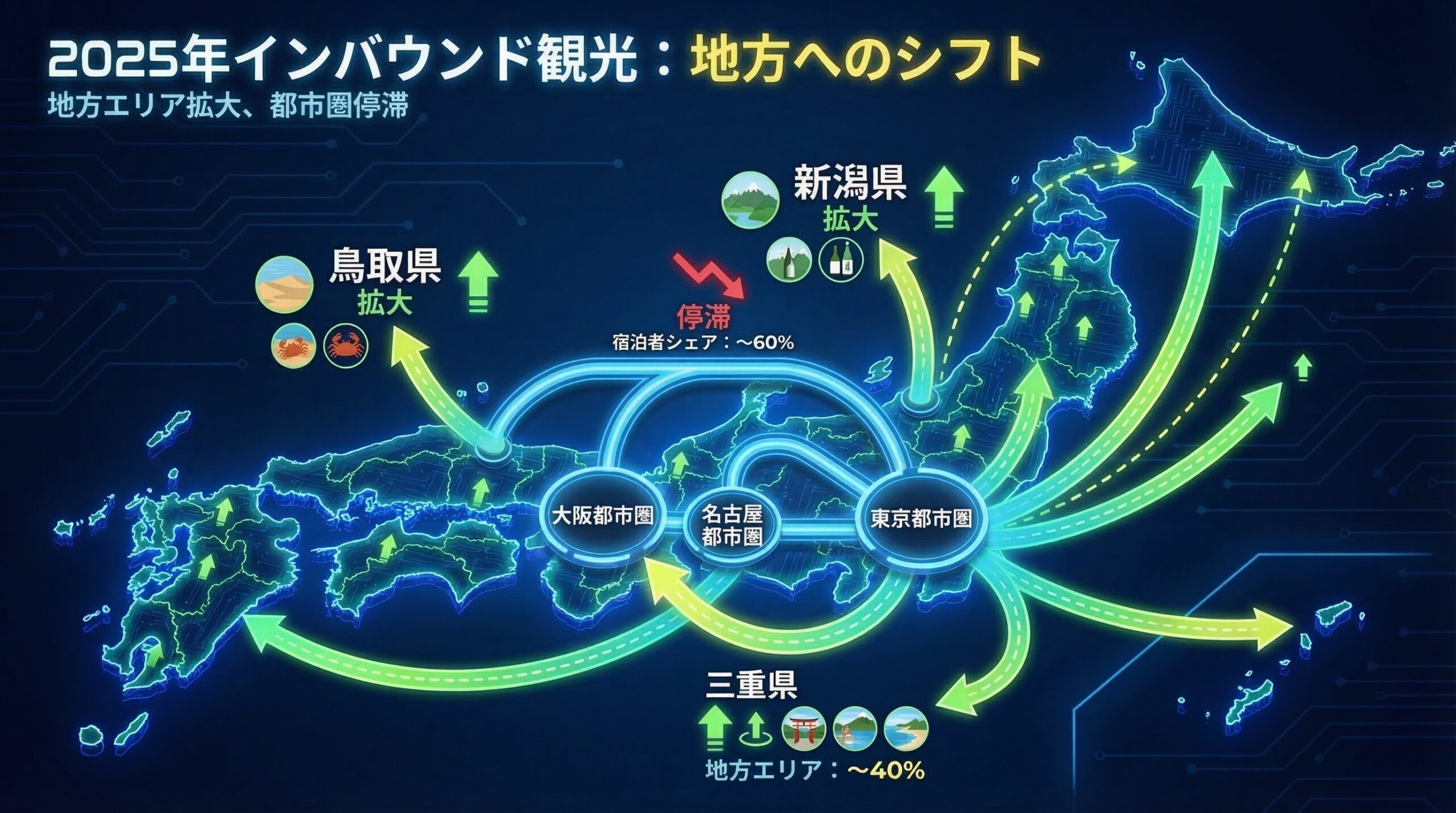 インバウンドの流れ2025