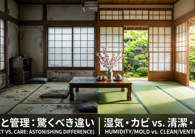 8月の和室はカビとの戦い、畳を守るお手入れ手順と民泊施設での実践管理