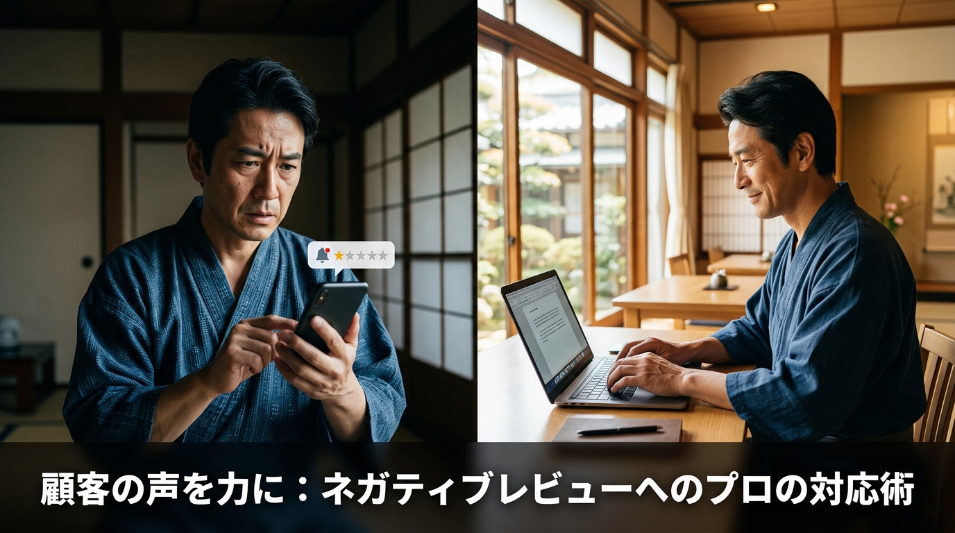 低評価レビューを放置するな。民泊オーナーのための「口コミ返信術」完全ガイド