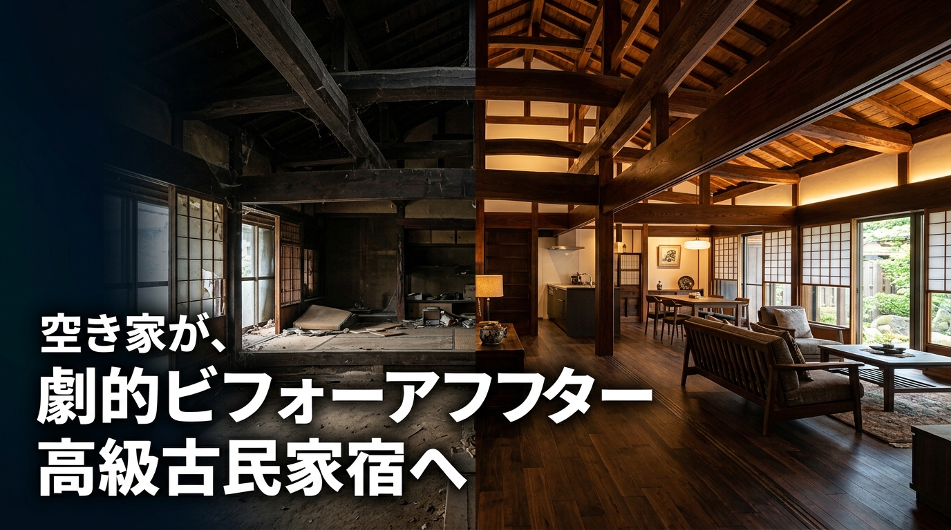 再建築不可の空き家でも民泊・リノベは可能。安く買って高利回りを狙う活用戦略の完全解説