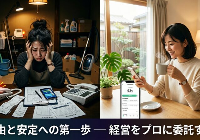 民泊の管理を「自分でやる」から「任せる」に切り替えるべきタイミング！管理委託を判断する7つのサイン