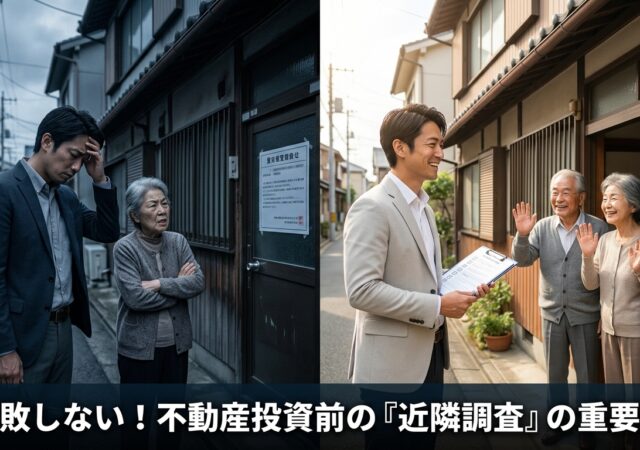 民泊物件を買う前に必ず確認すべき「近隣チェック」開業後に後悔しないための現地調査と法的確認の実務ガイド