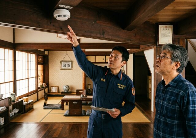 消防設備、ちゃんと点検してますか、民泊の消防法対応リフォームで見落としがちなポイント