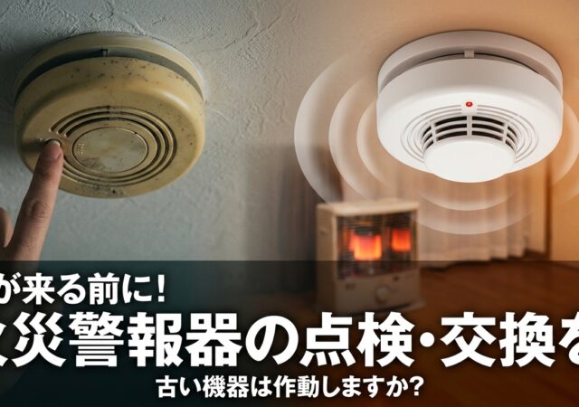その火災警報器、鳴りますか？寿命10年の「住宅用火災警報器」を暖房シーズン前にDIY点検・交換する方法