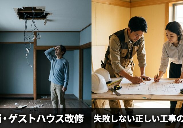 民泊参入前に知っておきたい「リフォームの落とし穴」消防法令・建築基準・届出に対応しないと、工事のやり直しになる理由