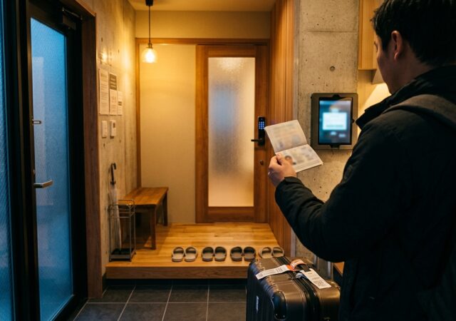 無人でも法律は守れる？インバウンド対応「タブレット型パスポート読み取り」で本人確認と鍵の発行をつなぐ方法